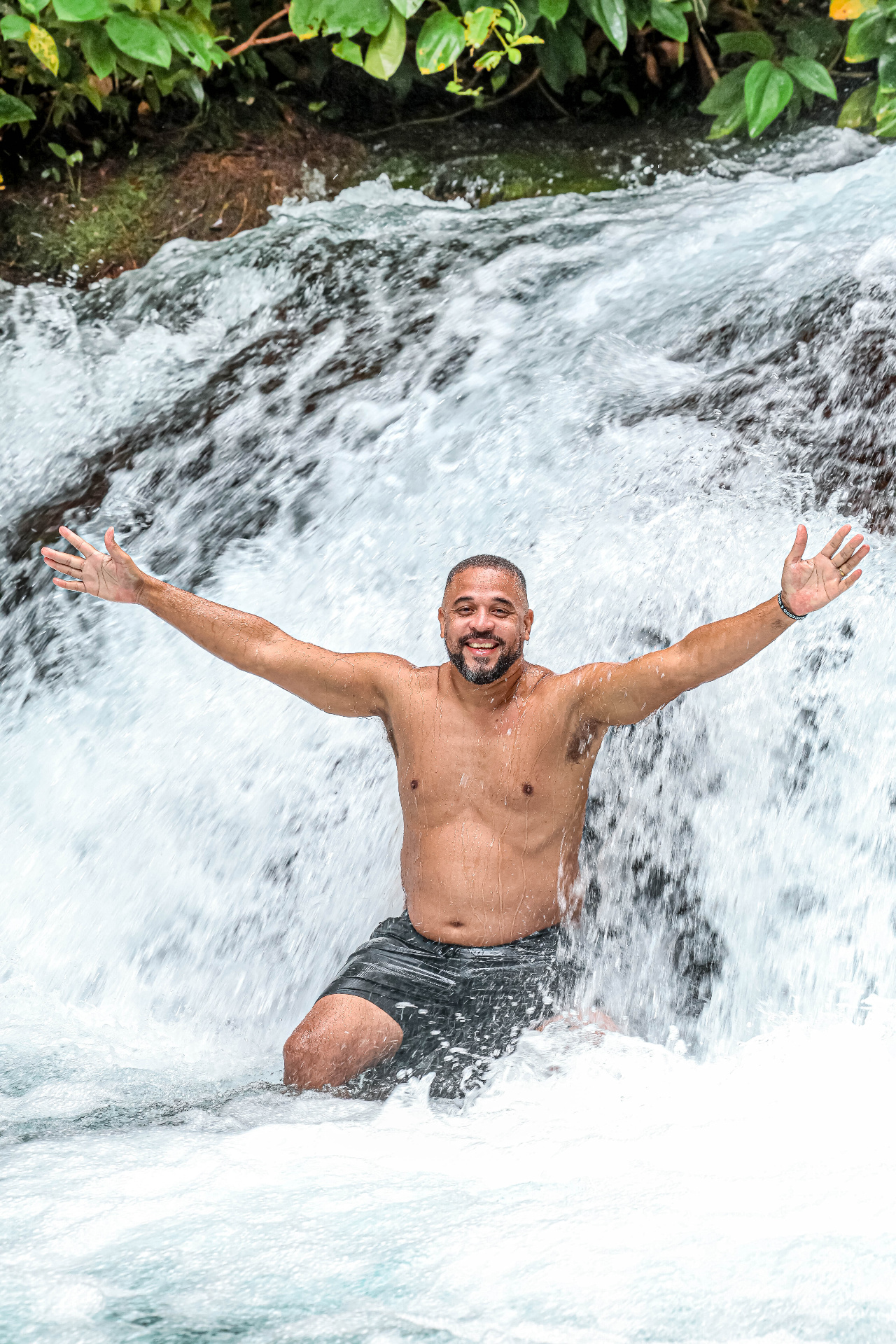 Cachoeira refrescante no Jalapão