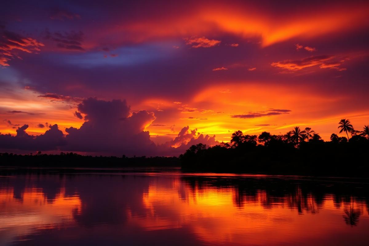 Nascer e pôr do sol